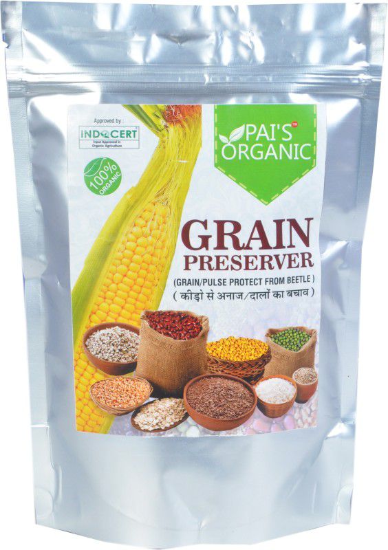 Pai's Organic Grain/Pulse Preserver (Organic Grain Preservative From Weevils) of 250 Gms Pack of Three  (3 x 83.33 g)