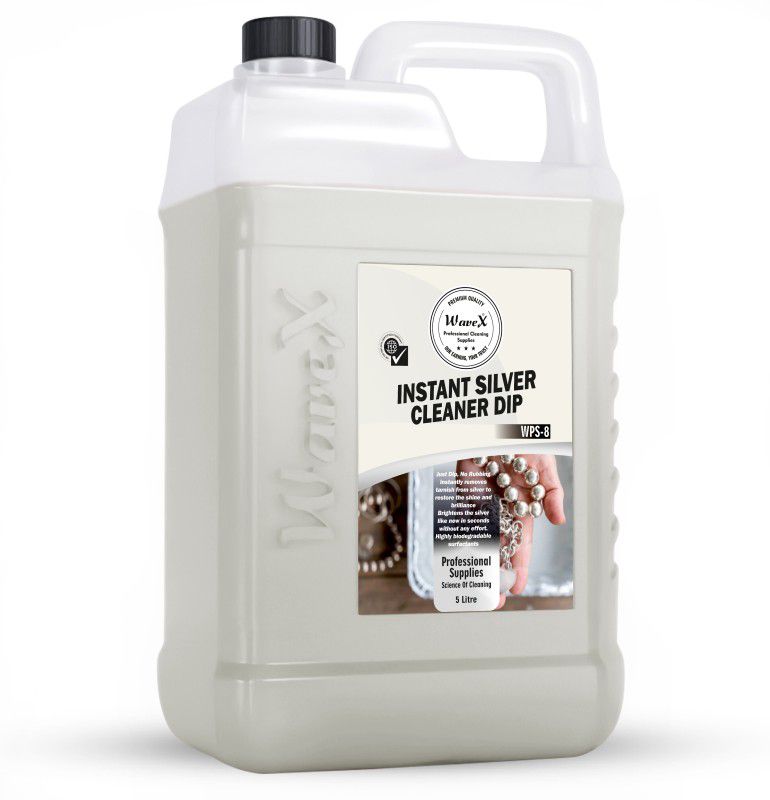 Wavex Silver Cleaner 5 LTR | Dip and Clean | Professional Supplies Stain Remover