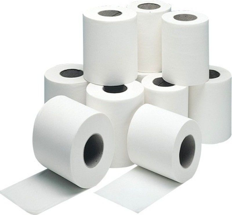 B S Natural Toilet Paper Roll For Bathroom . Pack Of 10 Toilet Paper Roll  (2 Ply, 209 Sheets)