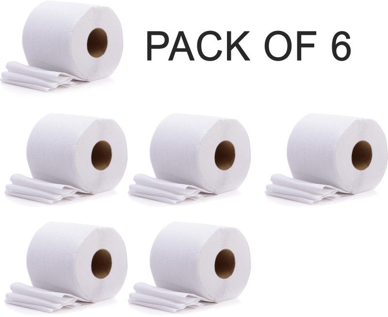B S Natural 2 Ply Toilet Paper Roll Pack Of 6. Par Roll 250 Sheet Toilet Paper Roll  (2 Ply, 1500 Sheets)