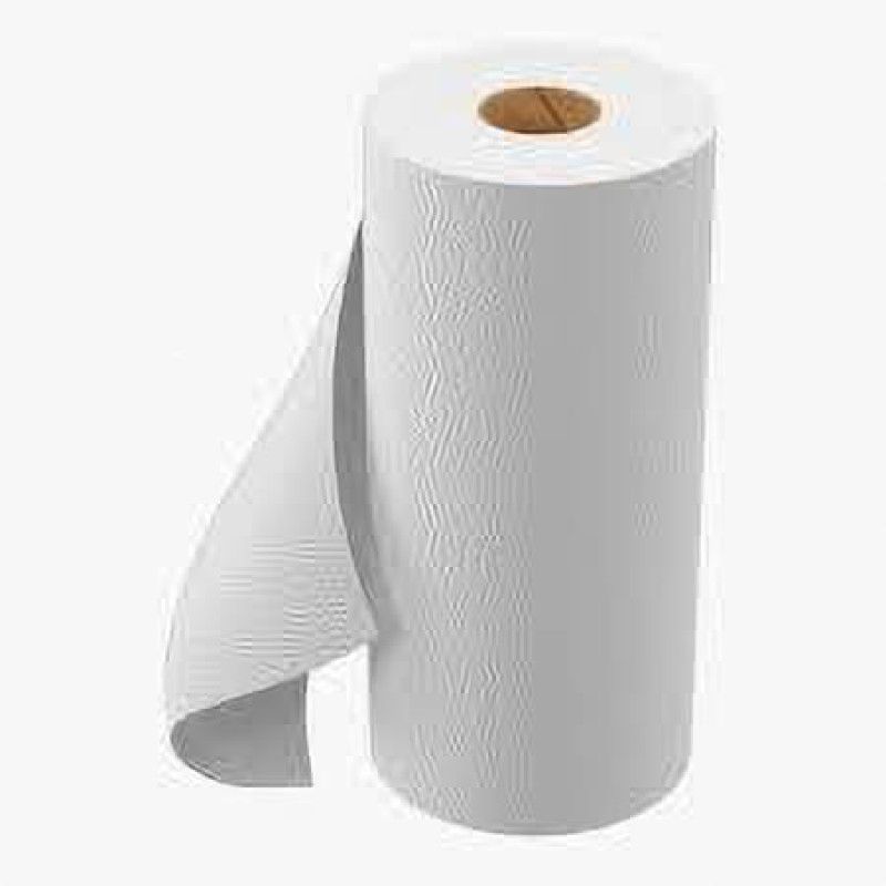 B S Natural Kitchen Tissue, Non Washable Extra Soft, Paper Roll, 4 Ply  (4 Ply, 100 Sheets)