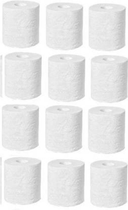 B S Natural Set of 12 Premium Quality 2 Ply Toilet Paper Soft Roll Toilet Paper Roll Toilet Paper Roll  (2 Ply, 2400 Sheets)