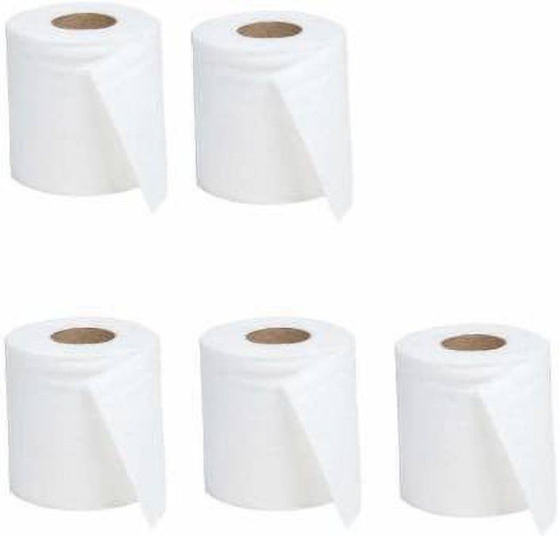 B S Natural SUPER SOFT ABSORB QUALITY PACK OF 5 TOILET PAPER Toilet Paper Roll  (2 Ply, 200 Sheets)