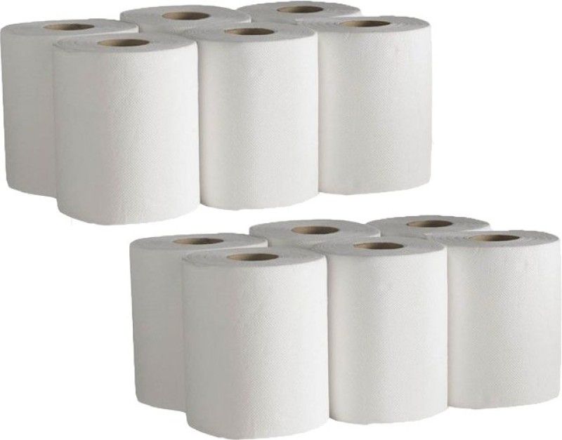 B S Natural 2 Ply Toilet Paper Roll Pack Of 12. Par Roll Toilet Paper Roll  (2 Ply, 197 Sheets)