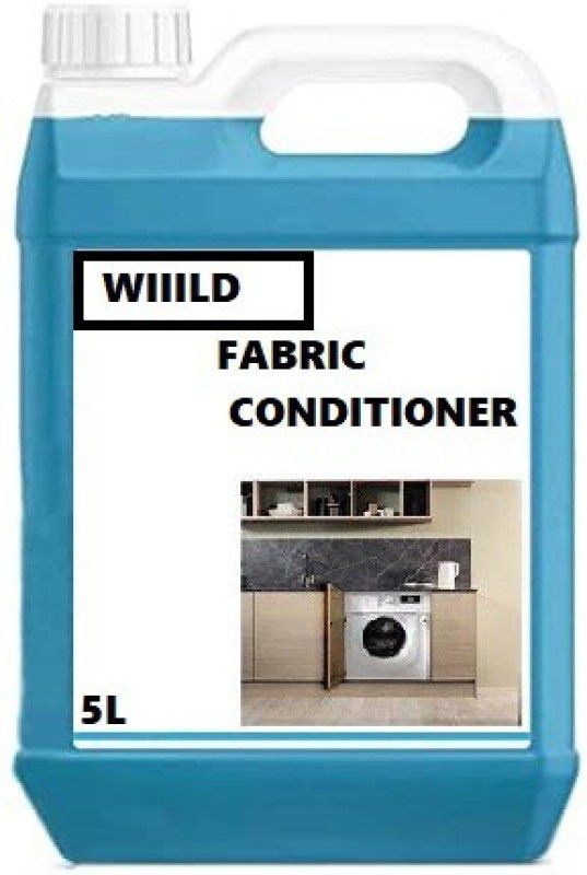 Wiiild Blue Pulpy Fabric Conditioner, After Wash Liquid (5000ML)  (5000 ml)