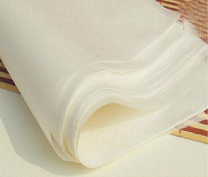 MOONBELL Non-Stick Butter Parchment Paper for Food Wrapping,Kitchen, Cookies, Cake's, Backed Item, Fries. Size 10x10 Inches (pack of 200 Butter paper) Parchment Paper  (Pack of 4, 0.254 m)