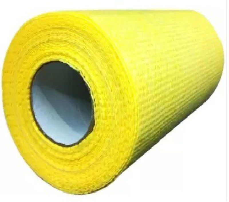 B S Natural Washable/Reusable (Yellow) Kitchen Cleaning Towel Roll 1 Ply  (1 Ply, 60 Sheets)