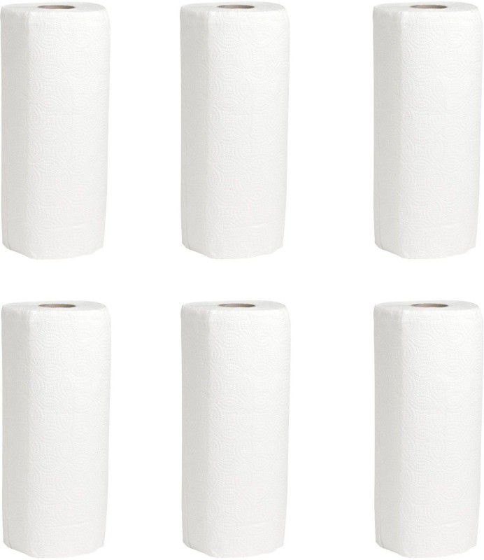 B S Natural Kitchen Roll  (6 Ply, 6 Sheets)
