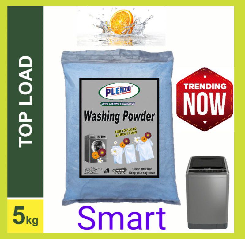 Plenzo Quality wash A (5kg) Detergent Powder 5 kg  (Lemon)