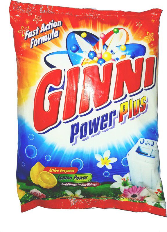 GINNI Washing Powder 2.5kg Detergent Powder 2.5 kg  (lemon)