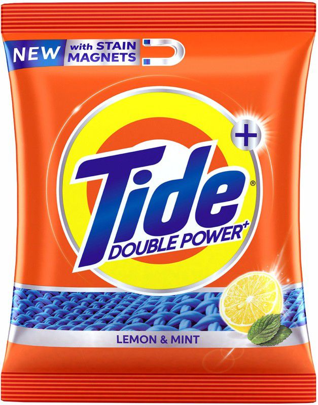 Tide Double Power Lemon & Mint Detergent Powder 500 g