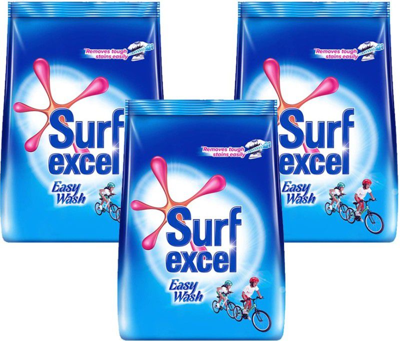 Surf Excel EASY WASH DETERGENT POWDER 500 GMS ( PACK OF 3) Detergent Powder 1500 g