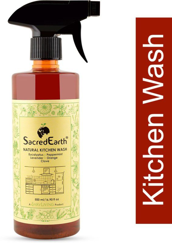 SacredEarth Natural Surface Kitchen Cleaner Kitchen Cleaner  (500 ml)