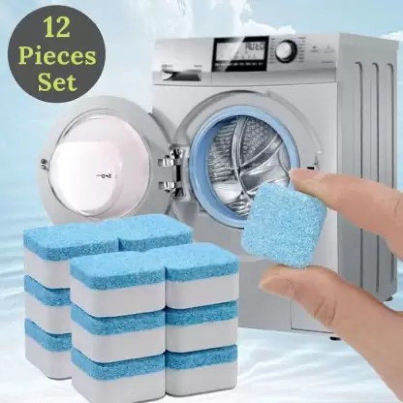 Shopocus Washing Machine Cleaner Effervescent Tablet Washer Cleaner PACK OF 12 D Detergent Powder 150 g