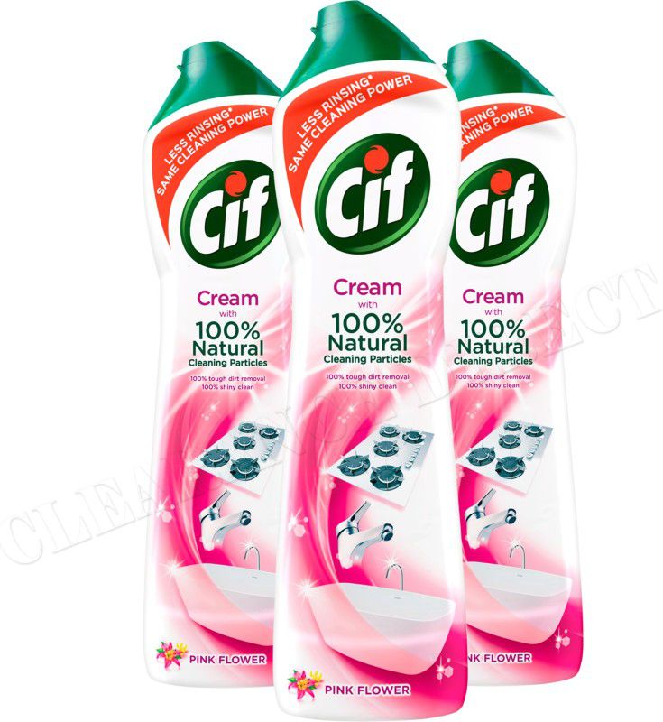 Cif pink cream kitchen cleaner Kitchen Cleaner  (1500 ml)