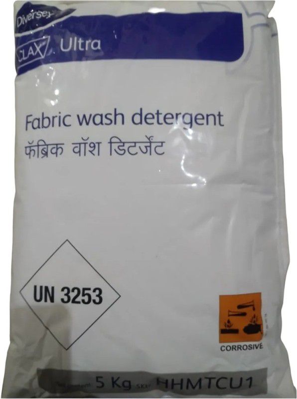 Diversey White Clax Ultra Fabric Washing Powder, For Laundry, Packaging Type: Bag  (5000 g)