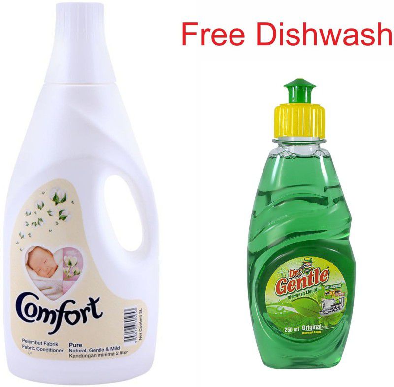 Dresszon COMFORT Fabric Conditioner Fresh Scent| After Wash Fabric Conditioner - Natural, Gentle & Mild - 2L (Imported)  (2000 ml)
