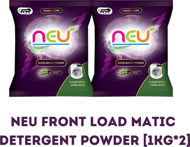 NEU Front Load Matic detergent powder 2KG Detergent Powder 2 kg  (Lemon)