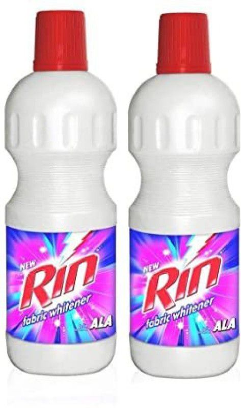 Rin Ala LIQUID WHITENER Fresh Fabric Whitener  (2 x 500 ml)