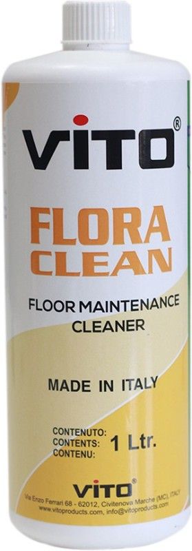 VITO Flora Clean | Daily Floor Cleaning & Sheen Maintenance Chemical for Marble Kitchen Cleaner  (1 L)