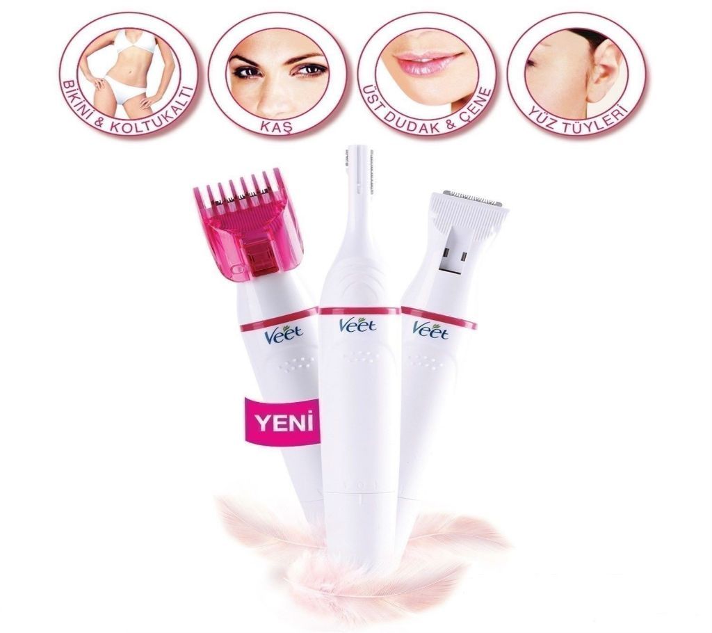 Veet Sensitive Touch Electric Trimmer For Women (Pink)
