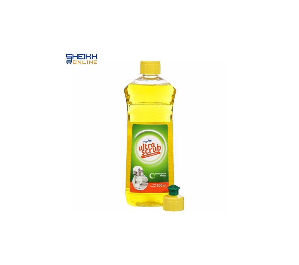 Hyvest Ultra Scrub Dish-washing Liquid 500ml India