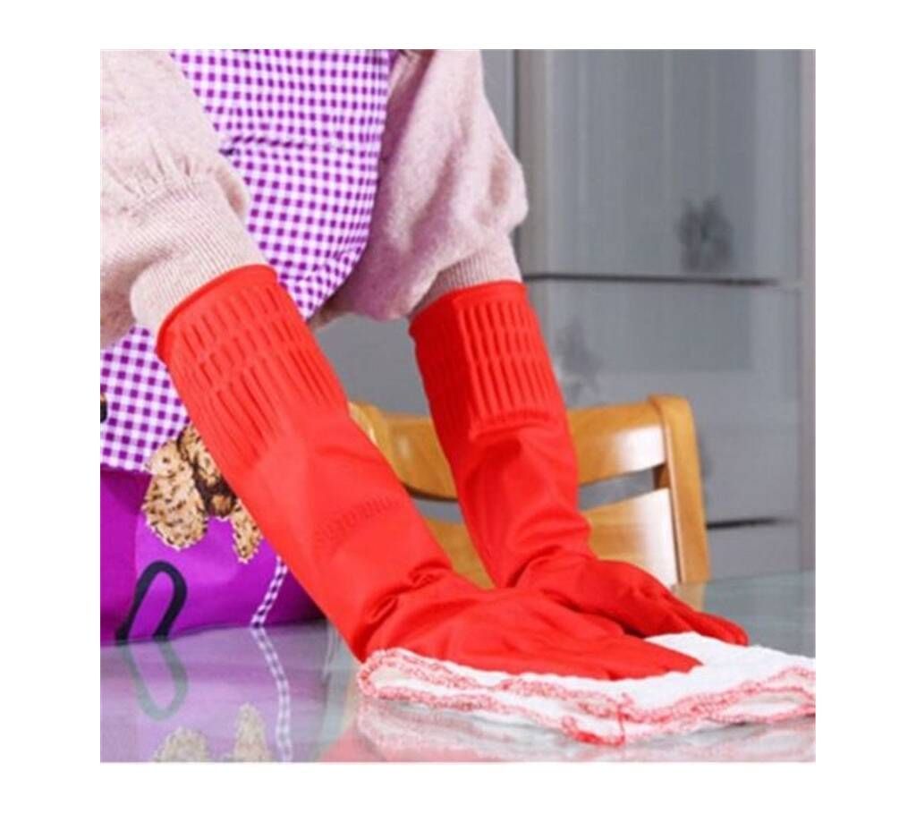 Hand Kitchen Glavs - red