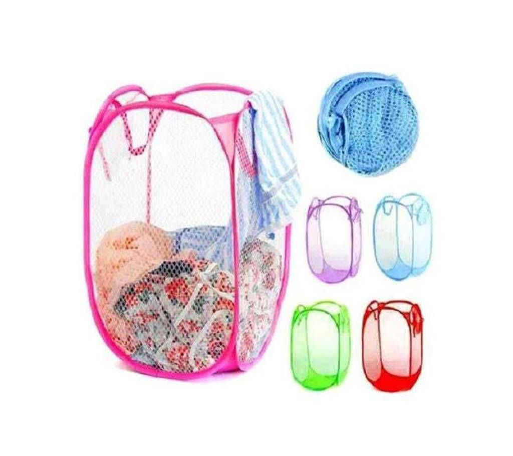 Foldable Pop Up Dirty Cloth Storage Bag 1pc
