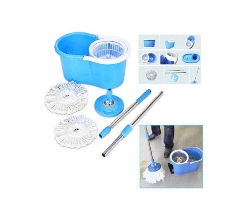 Micro-fibre Spin Mop - Blue
