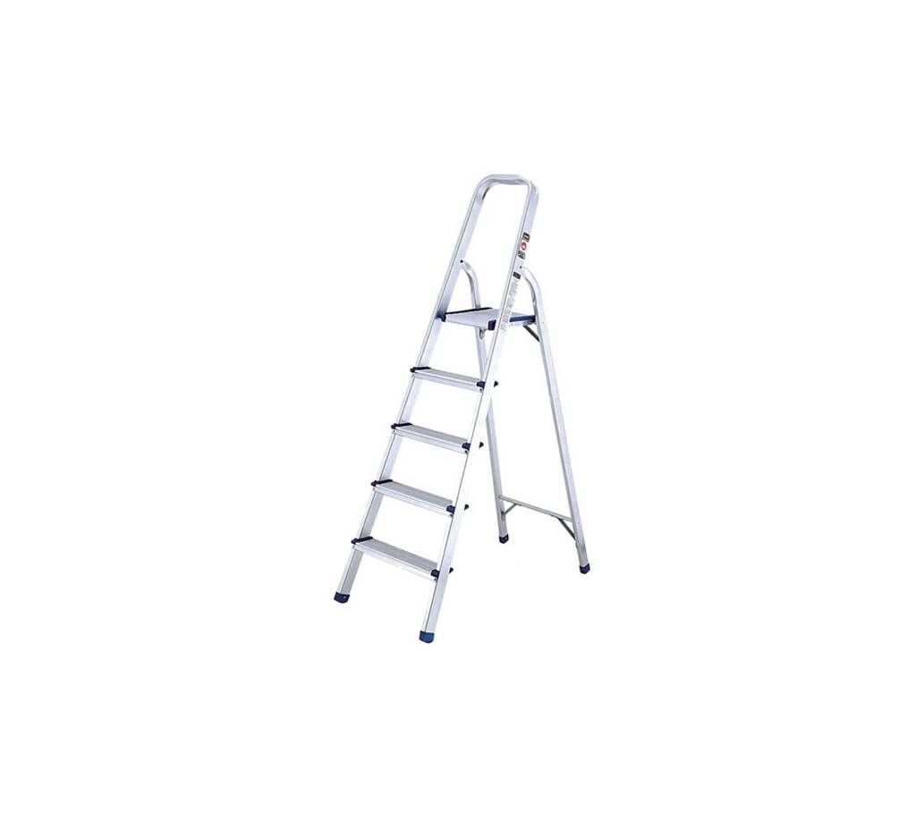 Single Side Aluminium 5-Step Stepladder