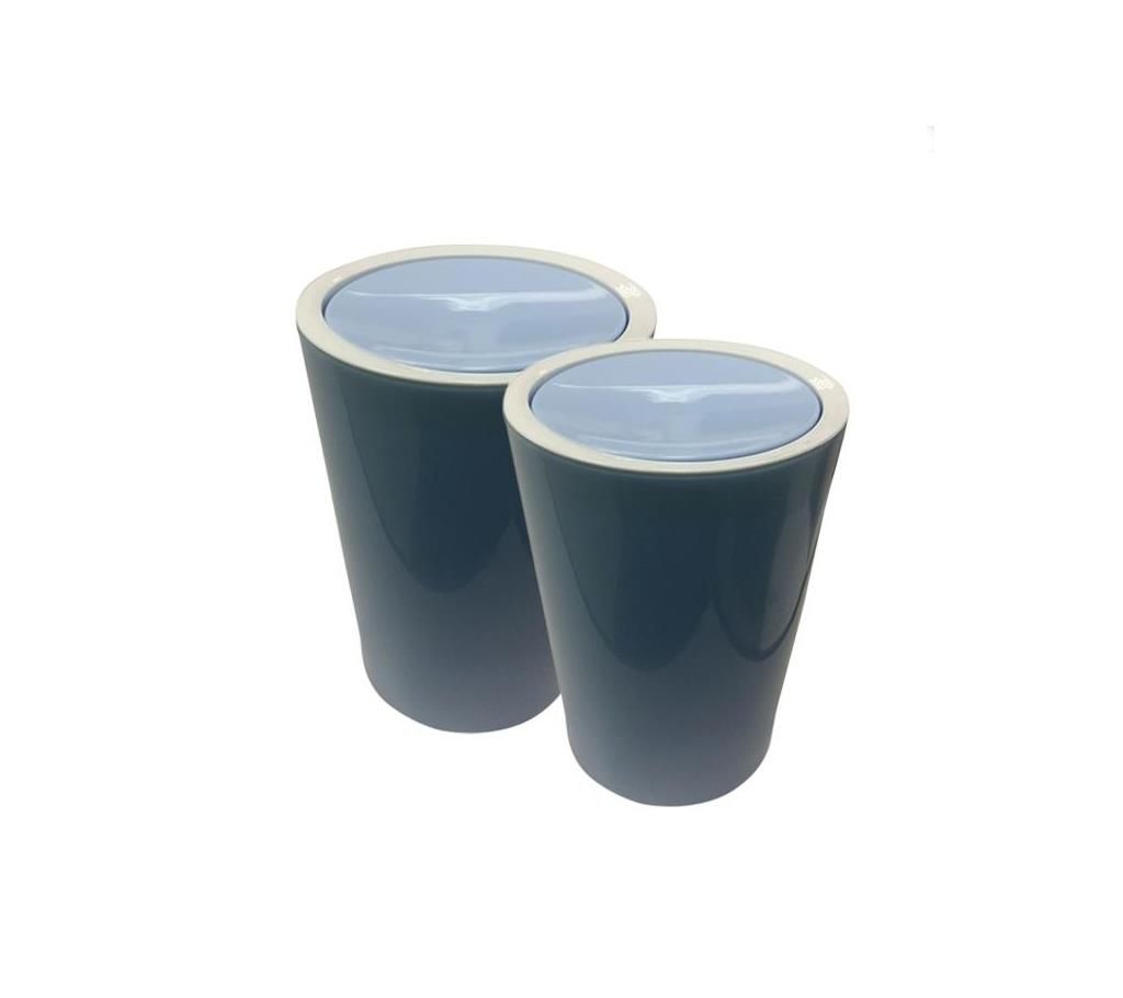 75306 - Combo Pack of 2pcs Swing Bin - 1.5 Ltr - Sky Blue