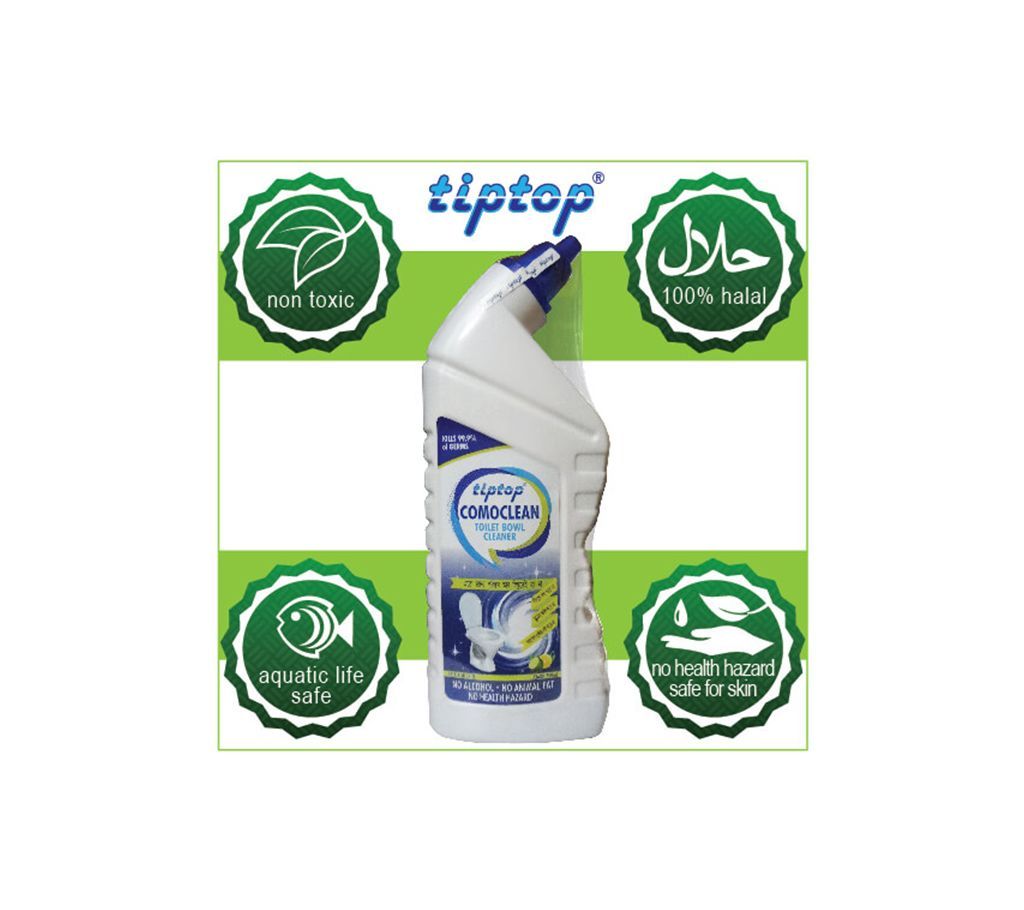 TIPTOP Comoclean - Eco-friendly Toilet Bowl Cleaner/ Commode & Bathroom Cleaner
