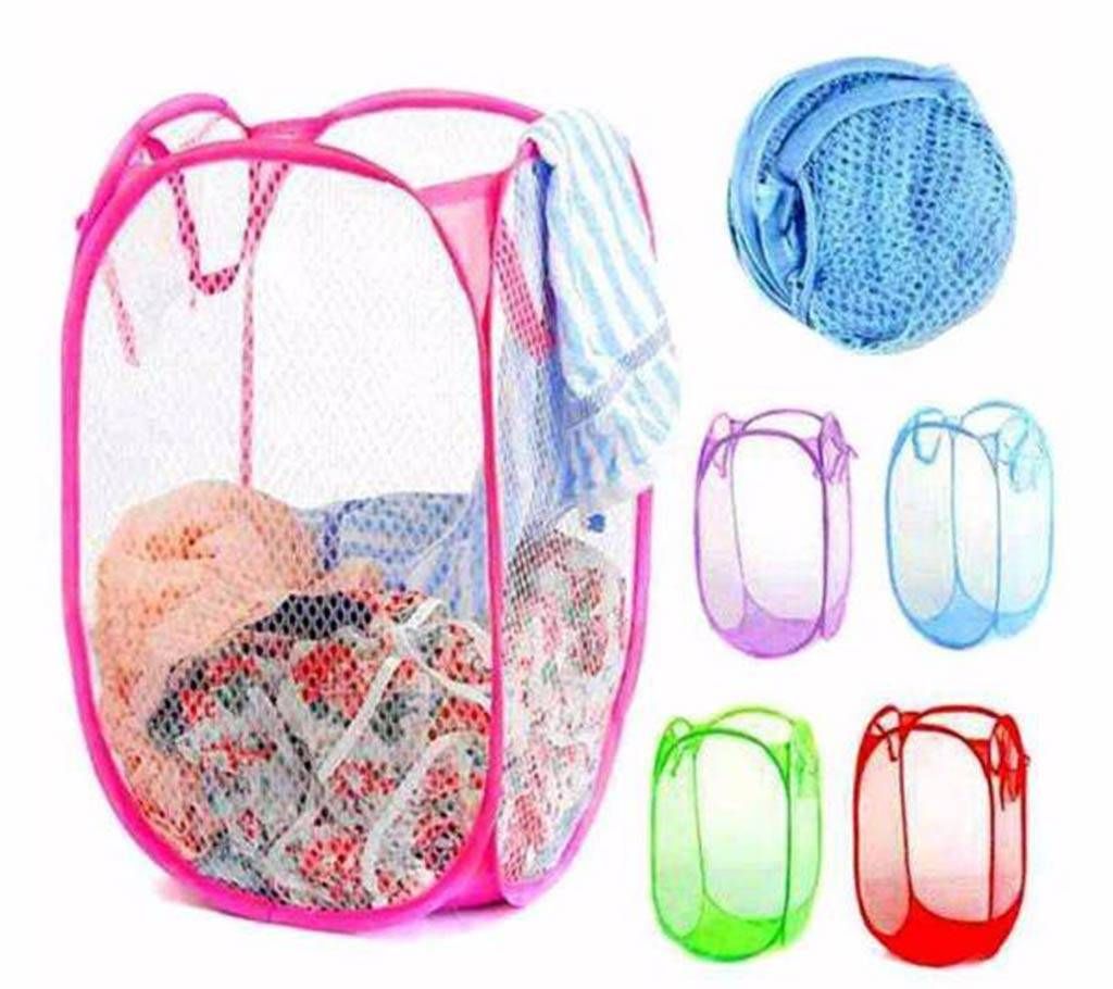 Foldable pop up cloth storage 