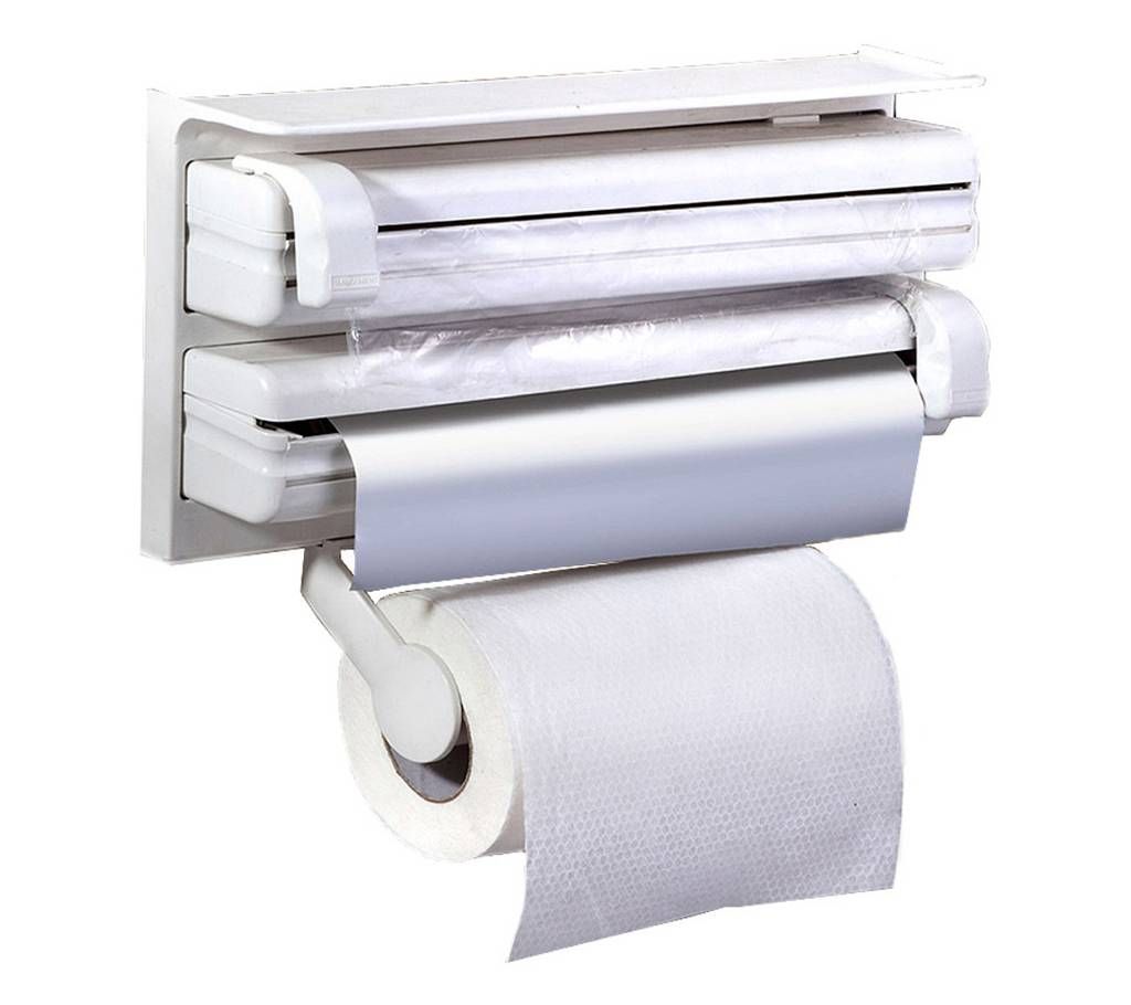 Triple Paper Roll Dispenser