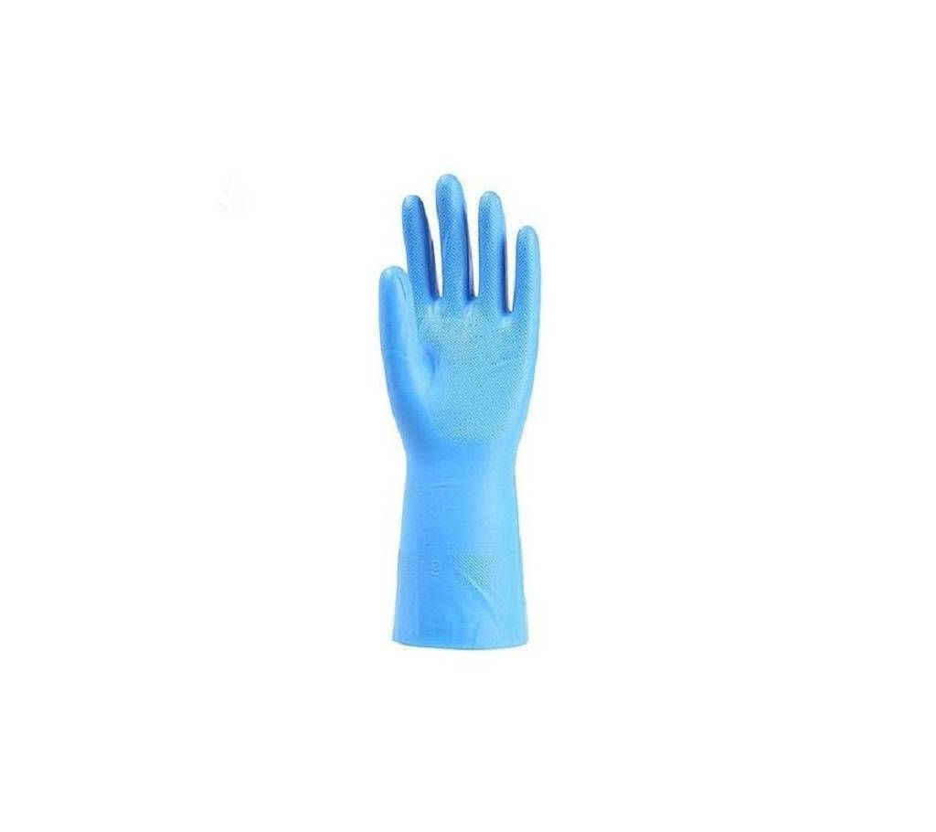 Half Hand Kitchen Gloves one Pair - Blue