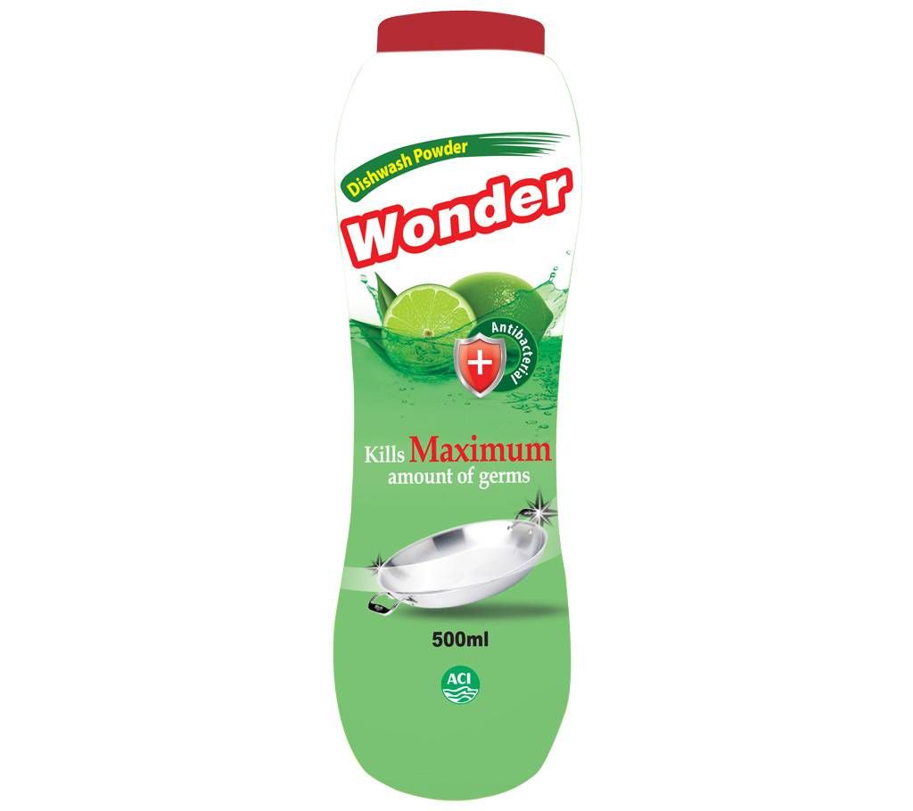 Wonder Dish Wash Powder Jar 500gm
