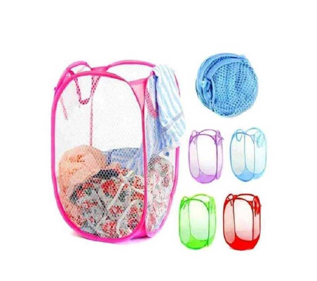 Fold ablepop up dirty cloth storage bag