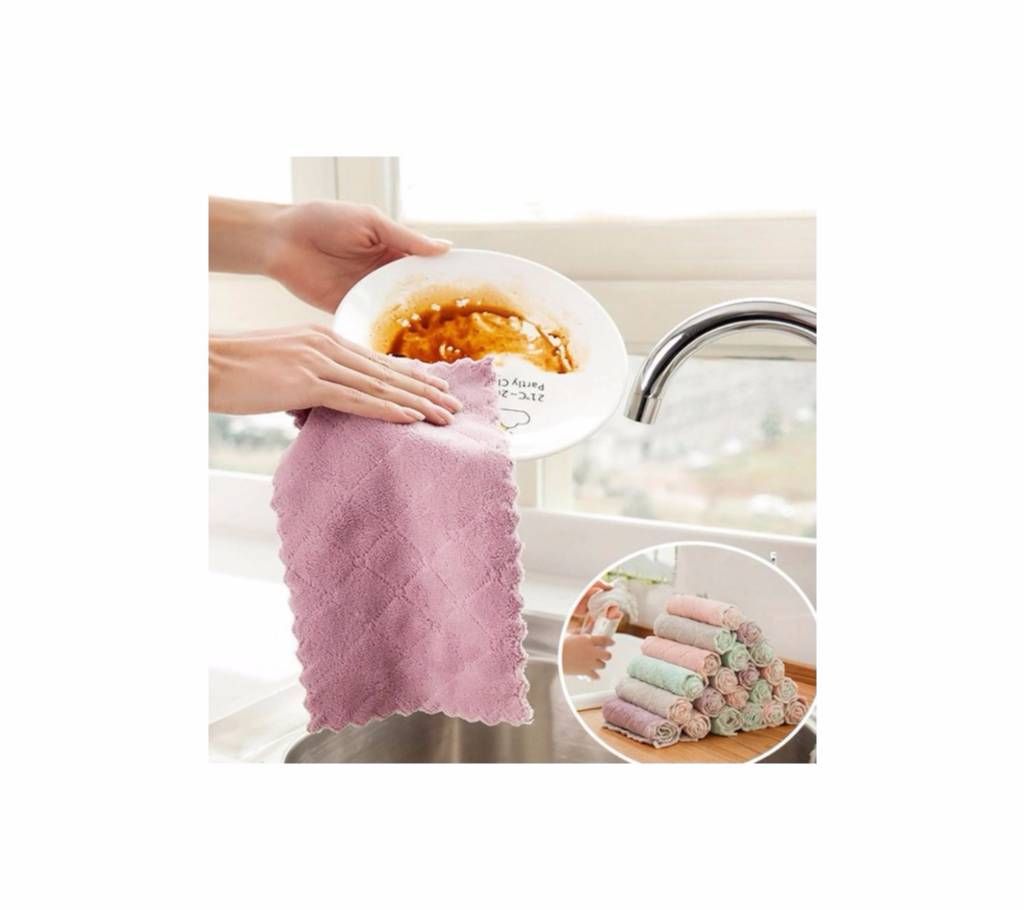 1pcs superfine fiber Kitchen Dishcloth Creative Cleaning accessories gadget
