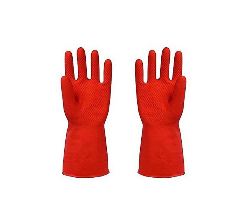 Half Hand Kitchen Gloves - Red