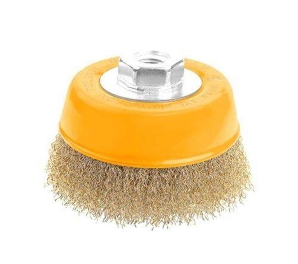 Cup Twist Wire Brush With Nut