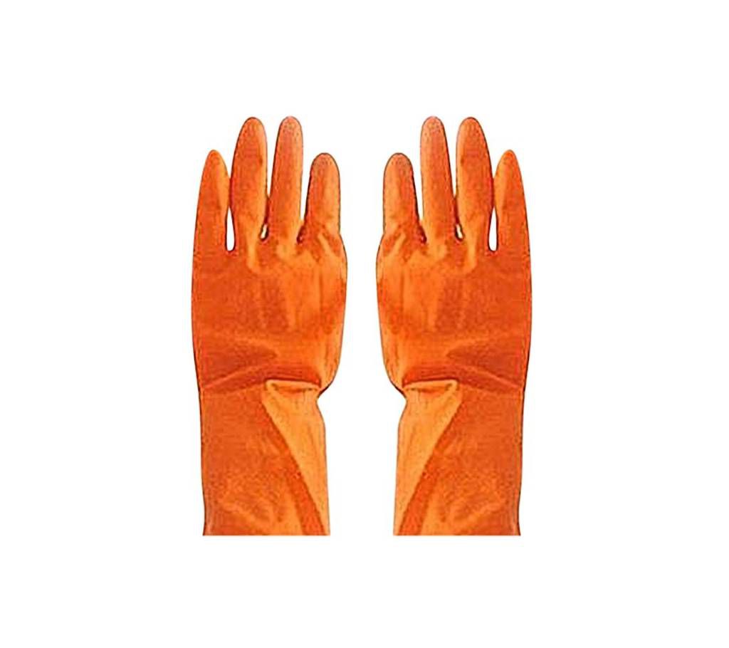 Half Hand Kitchen Gloves (One Pair) - Orange