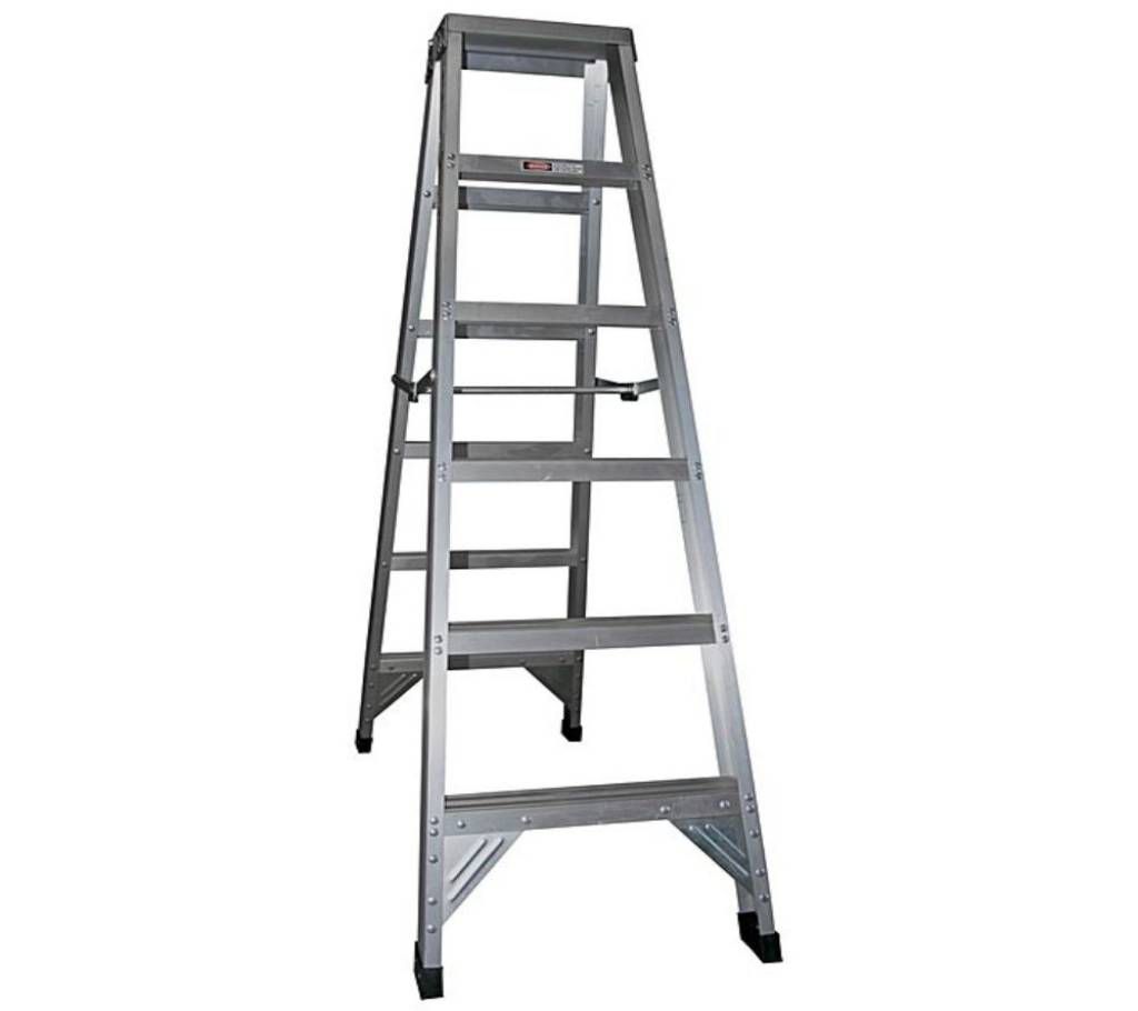 Double Sided Aluminum Ladder 6 Steps