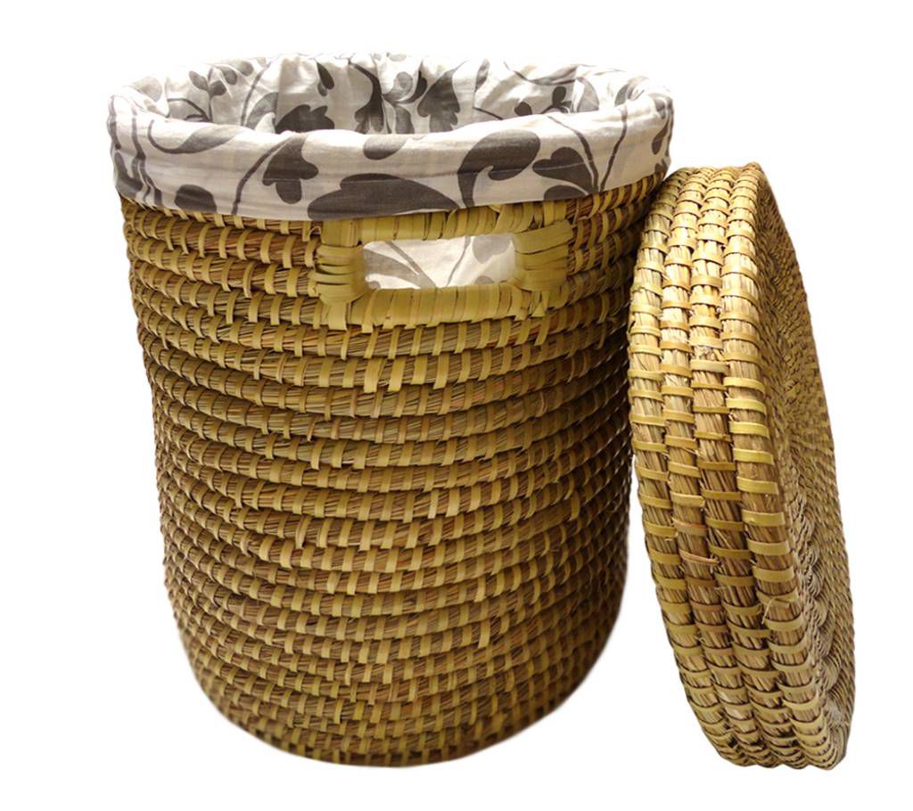 Natural laundry basket 40x33 cm