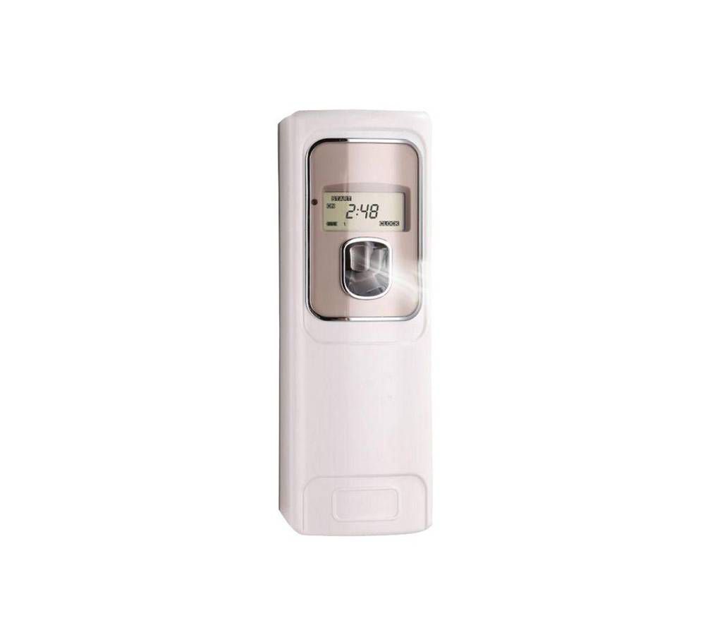 Automatic Room Spray with LED Clock Display - White