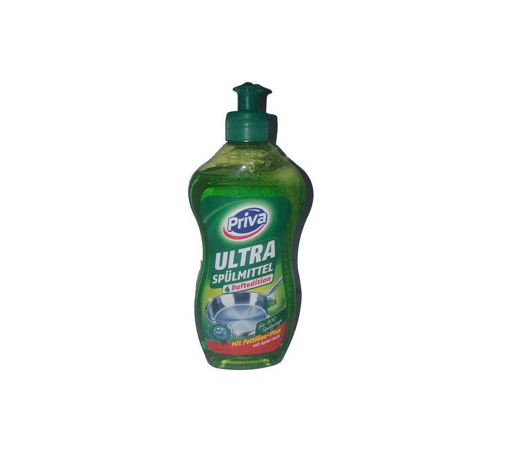 Priva Ultra Dish cleaner with apple flavour-500ml-Germany