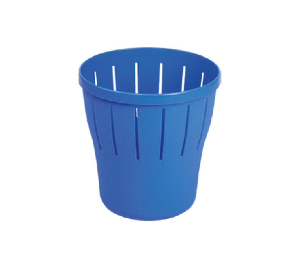 76104 Waste Paper Basket Round - SMB - Blue