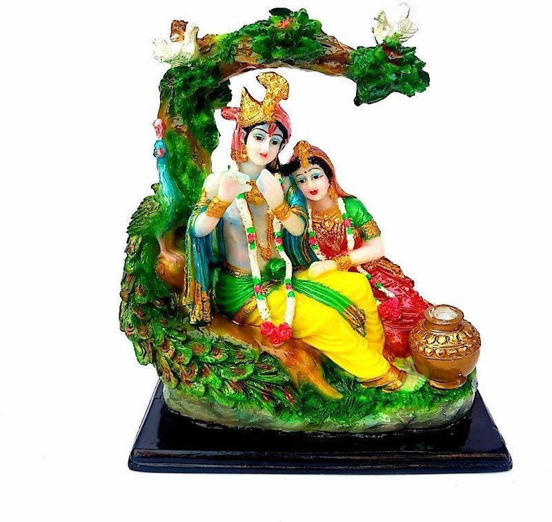 BS Handicrafts Decorative Showpiece - 10 cm  (Polyresin, Multicolor)