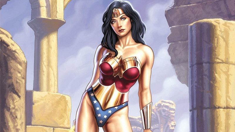 Wonder Woman POSTER PRINT ON 36X24 INCHES Photographic Paper  (36 inch X 24 inch, Rolled)