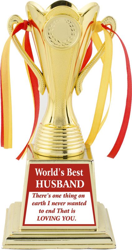 AARK INDIA BEST HUSBAND TROPHY/AWARD/GIFT (PC 00339) Trophy  (8.5 inch)