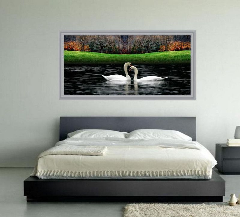 Duck 92*48 cm (without Frame) Paper Print  (19 inch X 36 inch, Rolled)